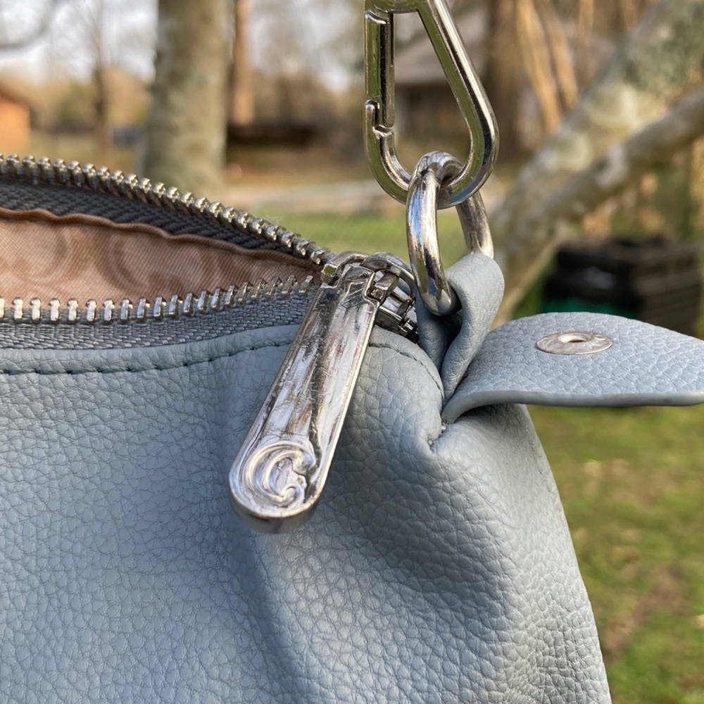 Elegant Blue Crossbody Bag - Picture 3 of 7
